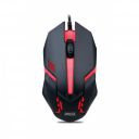 GEONIX Vigor R7 Wired Gaming Mouse With 1 Year Warranty (Black Red)