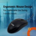 GEONIX Wired USB Mouse for Windows PC Desktop, Laptop...