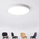 Gesto 12Watts Cool Day White Round Shape Surface Mounted Led Ceiling Flush Light Fittings, No False ceiling Required-(Pack of 1,Aluminium)...