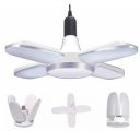 Gesto 28W Deformable Fan Shape High Bright Led Bulb-Upto 85% Energy Saving-B22 CFL Led Bulb for home,office,shop,hospital,factory-(Cool White-6500K) Pack of 1...