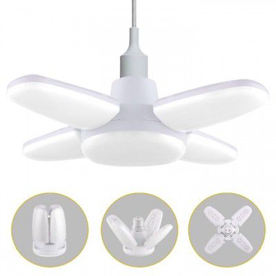 Gesto 28W Fan Shape Led Bulb – Upto 85% Energy Saving Ceiling Bulb Lights