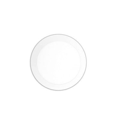 Gesto 6W Round 4.5 Inch Ultra Slim LED Recessed False Ceiling Light for POP Coolday White-Pack of 1