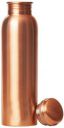 Gesto Pure Copper Water Bottle 1 Litre With Joint Free & Leak Proof Technology 1000 ml Bottle  (Pack of 1, Copper, Copper)...