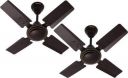 GESTOR GTR212 Ultra High Speed 24 Inch 600 mm Anti Dust 4 Blade Ceiling Fan (Smocked Brown, Pack of 2)...