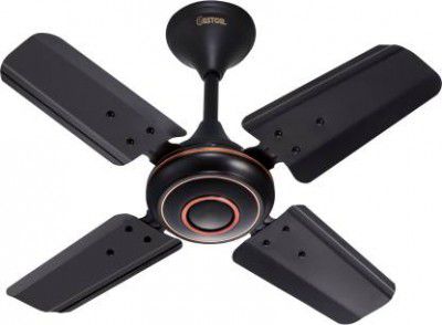 GESTOR phantom smoke brown with anti dust 600 mm Ultra High Speed 4 Blade Ceiling Fan (smoke brown, Pack of 1)