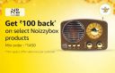 Get ₹100 Cashback on select Noizzybox products with 50 Amazon Diamonds...