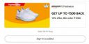 Get Flat ₹500 Back On Min. Order ₹1000 On Footwear [ 10% Cash back ]...