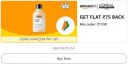 Get Flat ₹75 back on minimum orders above ₹1199 on Loreal Professional Paris....