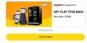 Get Flat ₹750 Back Min order: ₹7500 On Appliances...
