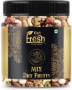 Get Fresh Dry Fruits Nut Mix Black & Green Raisin, Almonds, Cashews, Apricots, Pistachios, Walnuts  (500 g)...