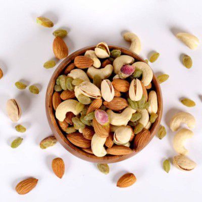 Get Fresh Mix Dry Fruit (Almond, Cashew, Black & Green Raisin, Figs, Apricot, Pista)-1kg Almonds, Cashews, Raisins, Figs, Apricots, Pistachios  (1000 g)