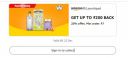 Amazon : GET UP TO ₹200 BACK 20% offer, Min order: ₹1...