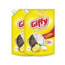 Giffy Lemon and Active Salt 900ml (Pack of 2)...