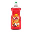 Giffy Turbo Boosters Dishwash Liquid Gel 750ml Bottle|50% More Effective Tough Grease Removal|Utensils Cleaning Dish Wash Liquid Super Saver Offer...