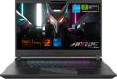 GIGABYTE AORUS Series Intel Core i5 12th Gen 12500H - AORUS 15 9MF-E2IN583SH (16 GB/512 GB) Gaming Laptop  (15.6 inch, Black, 2.39 Kg)