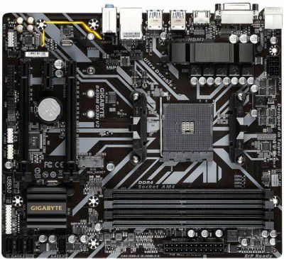 GIGABYTE B450M DS3H V2 Motherboard
