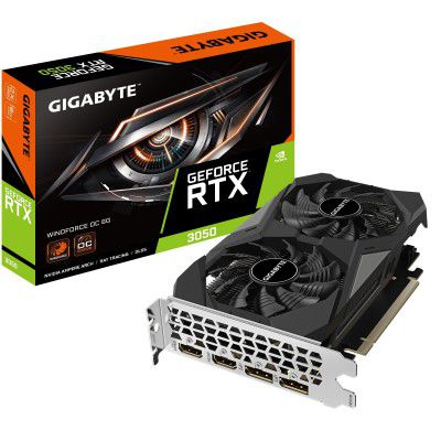GIGABYTE GeForce RTX 3050 WINDFORCE OC 6G NVIDIA 6 GB pci_e_x16 GDDR6