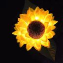 GIGAWATTS GW-917 10 LED Solar Sunflower Light 600mAh Battery BIS Approved with 2V Panel IP65 Waterproof Outdoor  (1 Pc, Warm White)...
