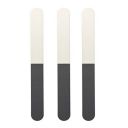 Gildermen Women's and Men's Nail Filer Cosmetic Polishing Sandpaper Strip Bar Buffer (Grey, Pack of 3)...