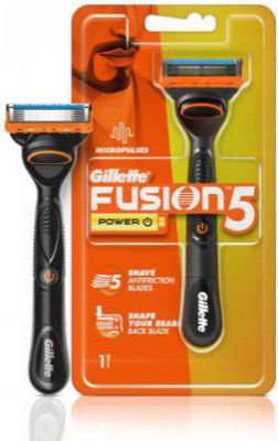 Gillette Fusion Power Razor for men | With Beard Shaping back blades