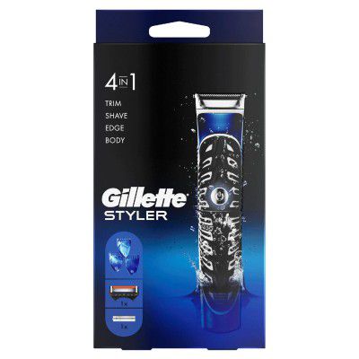 Gillette Fusion Proglide 4-in-1 Styler for Trimming | Shaving | Beard Edging | Body Hair Trimming
