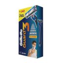 Gillette Guard 3 Single Razor with 8 Blades Pack...