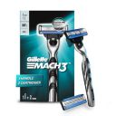 Gillette Mach 3 (Handle + 2 Cartridges) Razor for Men...