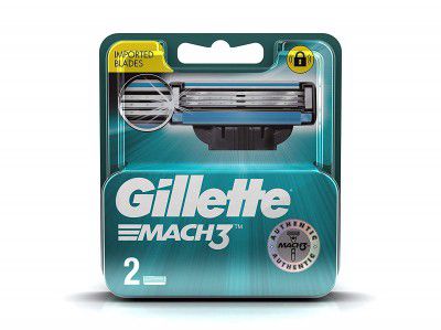 Gillette Mach 3 Manual Shaving Razor Blades - 2s Pack (Cartridge)