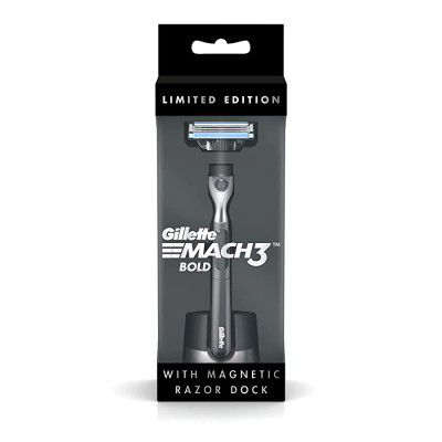 Gillette MACH3 Bold + Magnetic Razor Dock  