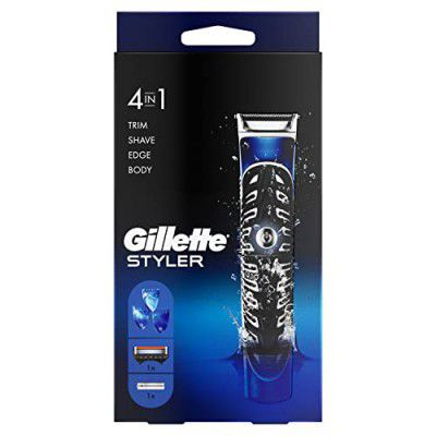 Gillette Men Fusion Proglide 4-In-1 Styler For Trimming | Shaving | Beard Edging | Body Hair Trimming Multi