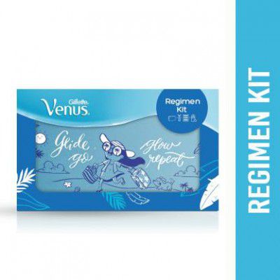 Gillette Venus Hair Removal Regimen Kit Combo Set  (Set of 5)
