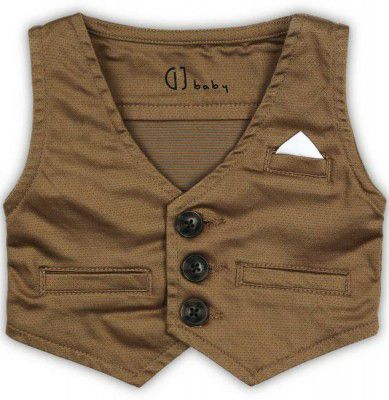 GINI & JONY  Printed Baby Boys Waistcoat