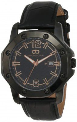 Gio Collection Analog Black Dial Men's Watch - G1004-04