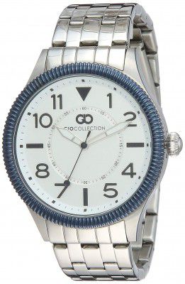 Gio Collection Analog White Dial Men's Watch - G1005-88