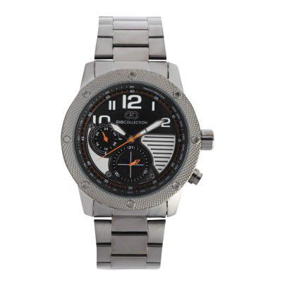 Gio Collection Multifunction Black Dial Men's Watch