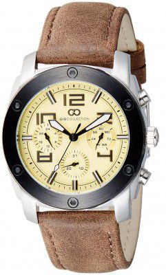 Gio Collection Multifunction Off-White Dial Men's Watch-G1016-03
