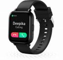GIONEE Ufit 6 Bluetooth Calling Metallic Frame Smartwatch (Matte Black Strap, Free Size)...