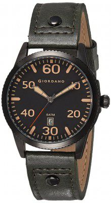 Giordano Analog Black Dial Mens Watch - A1041-04