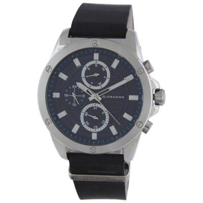 Giordano Analog Blue Dial Mens Watch- 1885-02