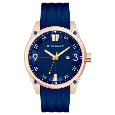 Giordano Analog Blue Dial Mens Watch