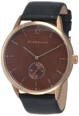 Giordano Analog Brown Dial Mens Watch - 1629-05