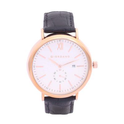 Giordano Analog White Dial Mens Watch