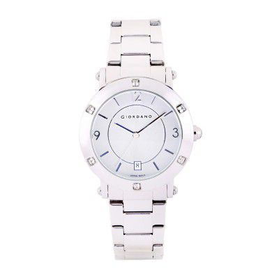 Giordano Analogue Silver Dial Women's Watch