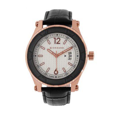 Giordano Analogue White Dial Mens Watch