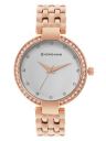 Giordano AW22 Collection Analogue Watches for Women Stylish Metal Strap with Diamond Studded Dial Ladies Wrist Watch| 3 Hands Mechanism Ideal Gift for Female - GD-2141...