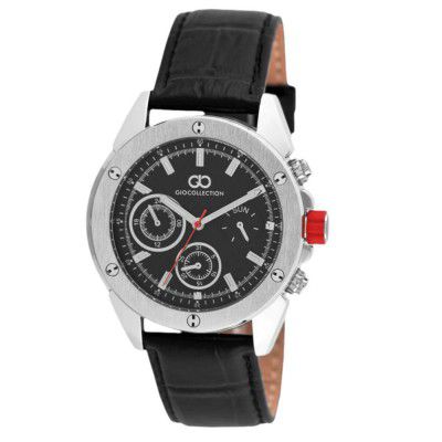 GIORDANO Black Dial Mens Watch - G1001-01 