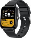 Giordano Connex Black Smart Watch with Bluetooth Voice Calling,1.7” IPS Display, Heart & SpO2 Monitoring,Multi-Sports Modes,Sleep Monitor & IP68 Water Resistance with in-Built Microphone and Speaker...
