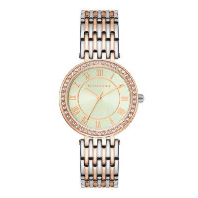 Giordano Eleganza Collection Round Analog Watch for Women - A2083
