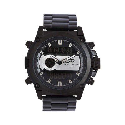 GIORDANO Mens Metallic Analogue-Digital Watch - G3010-11