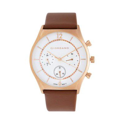 Giordano Multi Function Silver Dial Mens Watch